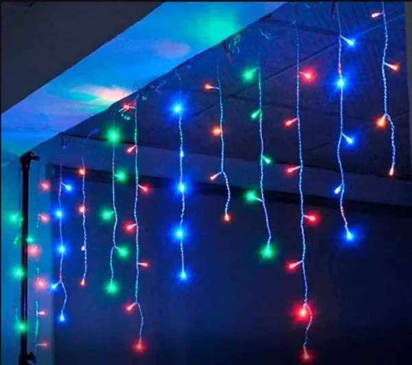 CORTINA DE LUZ MULTICOLOR 2M*2M 525000