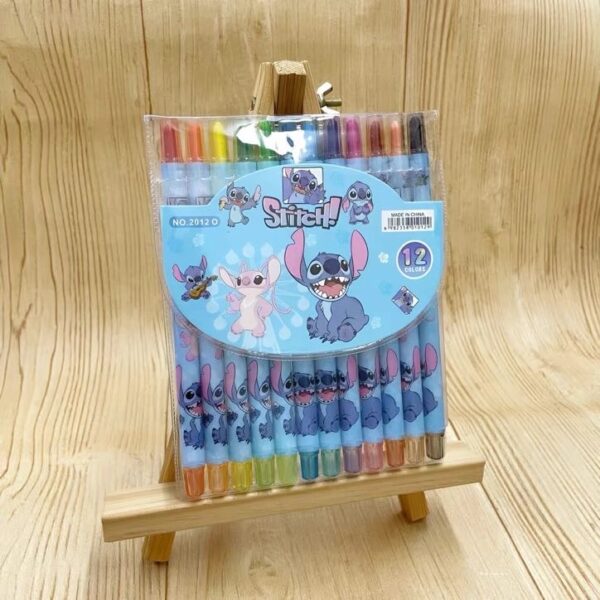 CRAYONES DE COLORES STITCH GRANDES(2012)
