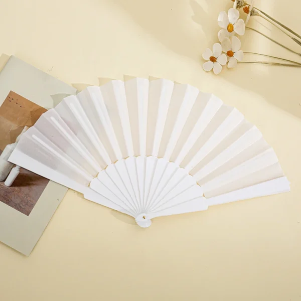 ABANICO BLANCO LISO