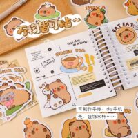 STICKER CAPYBARA CON BOLSA 30U