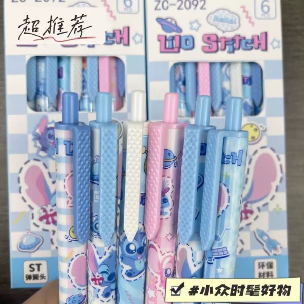 LAPICERA STITCH 6U(CAJA AZL)ZC-2092