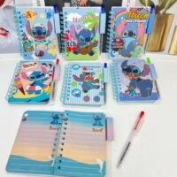 LIBRETA CON LAPICERA (STITCH)