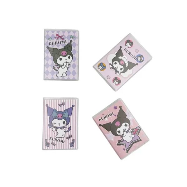 LIBRETA CON FUNDA TRANSPARENTE(VARIO)