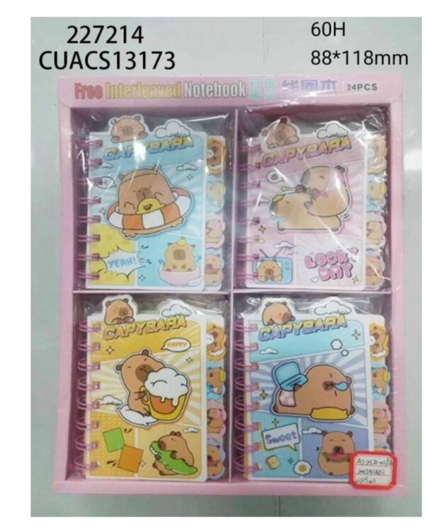 LIBRETA CAPYBARA 227214