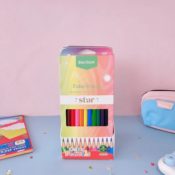 LAPICES DE COLORES 12U 410029