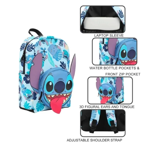 MOCHILA INFANTIL STITCH