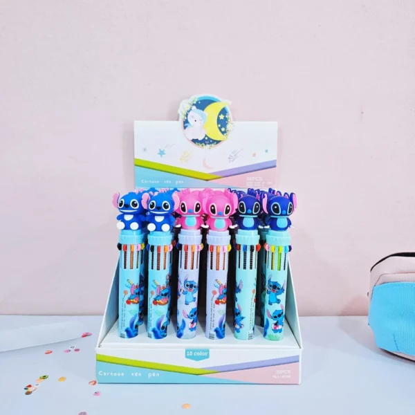 LAPICERA DE STITCH 10 COLORES