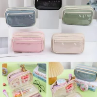 CARTUCHERA PASTEL DOBLE CIERRE UT529067