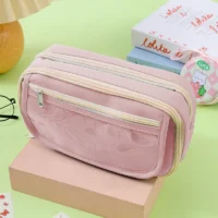 CARTUCHERA PASTEL DOBLE CIERRE UT529067