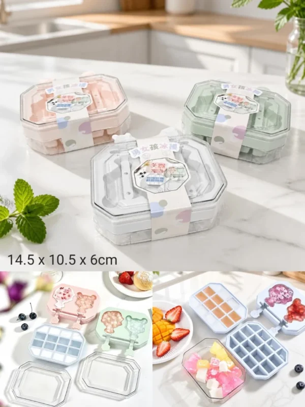 MOLDE PARA HELADOS Y CUBETERA 940046