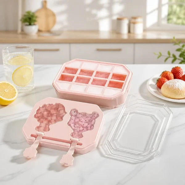 MOLDE PARA HELADOS Y CUBETERA 940046