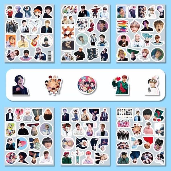 STICKERS K-POP 100U