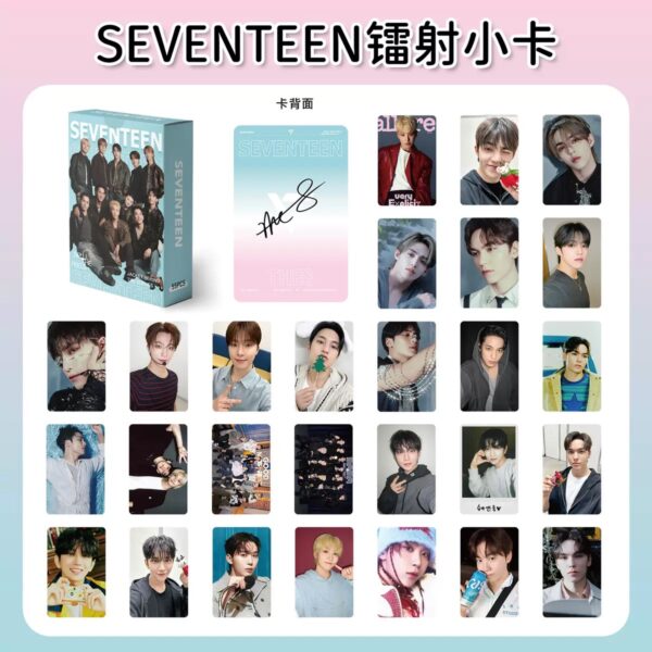 PHOTOCARDS “SEVENTEEN“ 55U