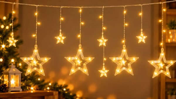 LUCES CORTINA ESTRELLA Y ESTERELLA 525030